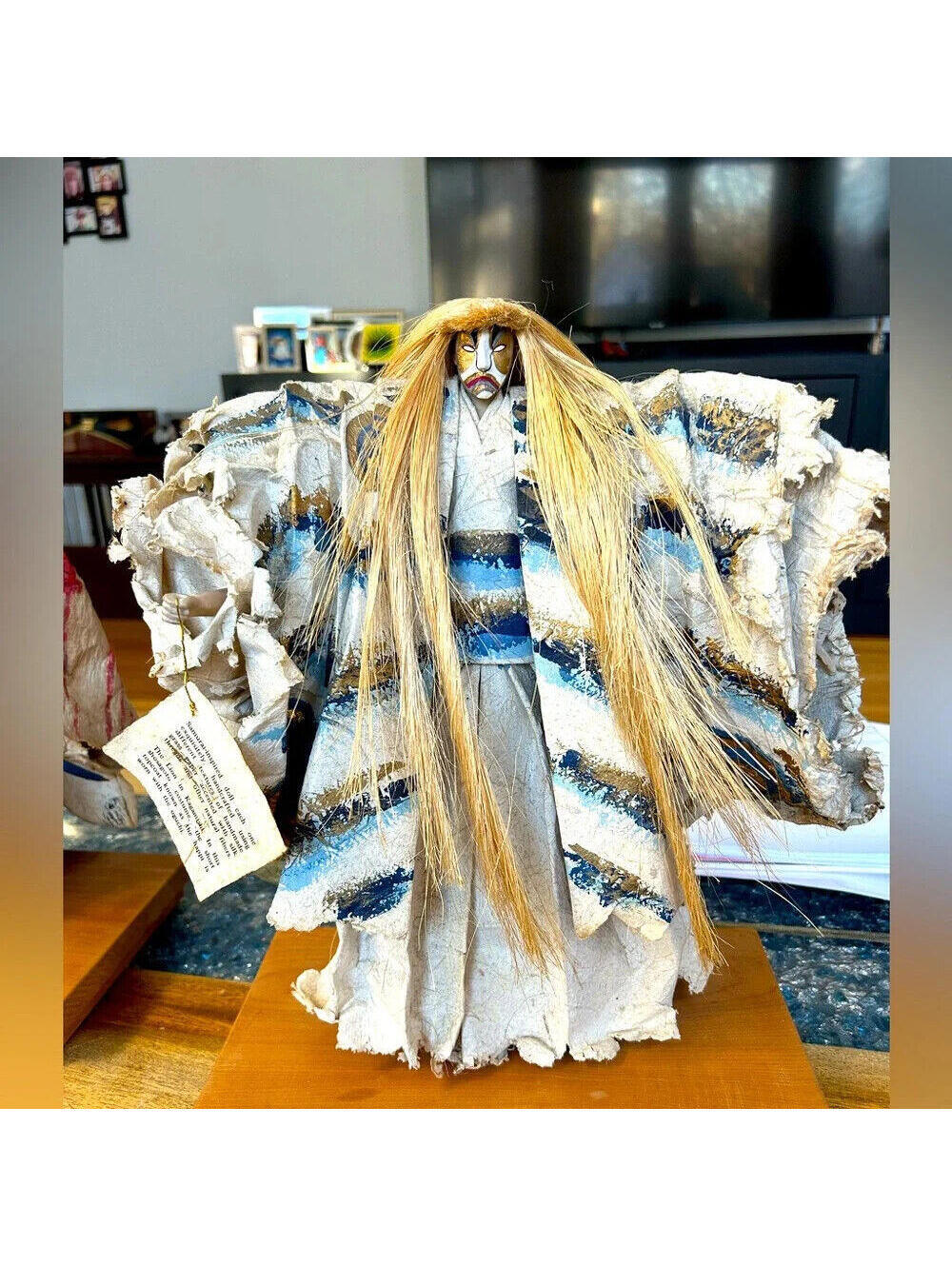 OOAK SAMURAI INSPIRED DOLL KAGAMISHI ART PIECE SHOSAGOTO